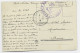 MALTA CARD VALETTA + MENTION TIMONIER A BORD DU VOLTAIRE 1E ESCADRE 1914 - Malte