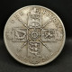 1 FLORIN  ARGENT 1920 GEORGE V ROYAUME UNI / UNITED KINGDOM SILVER - J. 1 Florin / 2 Shillings