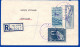 2580. PALESTINE.ISRAEL,INTERIM PERIOD,VERY NICE COMMERCIAL REGISTERED COVER - Covers & Documents