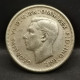 1 FLORIN ARGENT 1946 GEORGE VI AUSTRALIE / AUSTRALIA SILVER - Florin