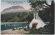 Cn – Cpa Blackfeet Indian Encampment, St Mary Lake, Glacier National Park, Montana - Great Falls