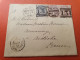 GB - Enveloppe De Edinburgh Pour La France En 1885 - Ref 3417 - Storia Postale