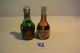 C72 Mini Bouteille De Collection Brandy Mandarine Alcool - Autres & Non Classés