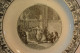 C72 Ancienne Assiette Histoire De France Paris - Autres & Non Classés