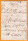 1691 - Lettre Pliée Avec Correspondance De Douay Douai, Flandre Aujourd'hui Nord, Vers Lille - Règne De Louis XIV - ....-1700: Précurseurs