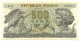 500 LIRE BIGLIETTO DI STATO ARETUSA SENZA FIBRILLE FUORI SERIE 23/02/1970 SPL- - Other & Unclassified