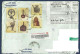INDIA REGISTERED POSTAL USED AIRMAIL COVER TO PAKISTAN - Airmail