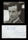 Peter Townsend (1914-1995) - British RAF Flying Ace - Signed Sheet + Photo - 1994 - Writers