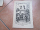 RELIGIONE CRISTIANESIMO Stampa Epoca Estasi S.Francesco S.Chiara In ASSISI Lit.DOLFINO Frati Popolani - Arte Religioso