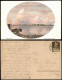 Chiemsee Fraueninsel - Chiemsee Richard Kaiser - Künstlerkarte 1921 Passepartout - Chiemgauer Alpen