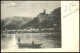 Sankt Goar Panorama-Ansicht Vom Rhein Aus, Bei Mondschein Mit Burg Katz 1900 - St. Goar