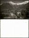 Ansichtskarte Innsbruck Panorama-Ansicht Alpen Blick, Inn-Brücke 1950 - Innsbruck