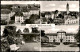 Ansichtskarte Bad Wurzach Mehrbildkarte Mit 4 Ortsansichten 1956 - Bad Wurzach