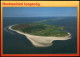 Ansichtskarte Langeoog Luftbild Luftaufnahme Nordseeinsel Langeoog 1992 - Langeoog