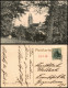 Ansichtskarte Oschatz Stadtteilansicht Durchblick Stadtpark Und Kirche 1915 - Oschatz