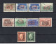 1947 EGEO Amministrazione Militare Greca Dodecaneso S1 1/8+9/10 Completo MNH **, Timbrini - Egée