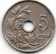 5 Centimes 1922 - Andere & Zonder Classificatie