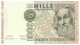 1000 LIRE MARCO POLO LETTERA D 28/10/1985 FDS - Other & Unclassified