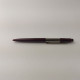 Delcampe - Vintage Markant Apart Ballpoint Pen Dark Red Plastic Chrome Trim Germany #5504 - Pens