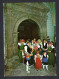 Espagne - N° 5 - ANSO - Pirineo Aragones - TRAJE REGIONAL - TIPICA BODA - Groupe Folklorique Sortie D'Eglise, Costumes - Otros & Sin Clasificación