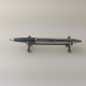 Vintage Ballograf Epoca Ballpoint Pen Black Chrome Plastic Made In Sweden #5506 - Pens