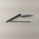 Delcampe - Vintage Paper Mate Capri III Black & Chrome Double Heart Ballpoint Pen #5507 - Schrijfgerief