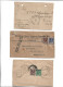 GREAT BRITAIN UNITED KINGDOM ENGLAND COLONIES - BURMA MYANMAR - POSTAL HISTORY LOT OF 3 COVERS - CENSORED - Birmanie (...-1947)