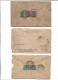 GREAT BRITAIN UNITED KINGDOM ENGLAND COLONIES - BURMA MYANMAR - POSTAL HISTORY LOT OF 3 COVERS - CENSORED - Burma (...-1947)