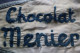 Fanion 1900  CHOCOLAT MENIER  Brodé  Publicitaire - Cioccolato