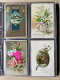 Delcampe - 68 Cpa Gaufrées-- 68 Embossed Vintage Postcards - Colecciones Y Lotes