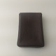 Vintage Genuine Leather Cigarette Case Cover Brown Flap Closure #5509 - Other & Unclassified