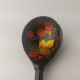 Delcampe - Vintage Khokhloma Wooden Spoon. Hand Painted In Russia Russian Art  #5510 - Cuillères