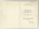 IX MAGGIO MUSICALE FIORENTINO 1944 LIBRETTO CITTA' DI FIRENZE CON TAGLIANDO POSTO POLTRONA 21 - Concerttickets