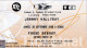 2 TICKETS DE CONCERTS DE JOHNNY HALLYDAY  PARIS BERCY 2006 - Concert Tickets