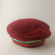 Vintage Bulgarian Students Hat Comunist Era Red Color Size 57  #5512 - Uniforms