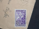 DK 18 NIGER  LETTRE DEVANT 1937  NIAMEY A STE SAVINE FRANCE  +AFF. INTERESSANT+ - Storia Postale