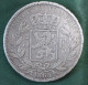 LEOPOLD PREMIER  1865  MET PUNT NA F      ZIE AFBEELDINGEN - 5 Francs