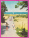 309441 / Bulgaria - Primorsko (Burgas Region) Alley Beach Black Sea PC 1966 USED 1 St  Sport Rhythmic Gymnastics - Ginnastica