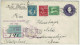 Vereinigte Staaten / USA 1939, Ganzsachen-Brief / Stationery Registered OAK Harbor - Ostermundigen (Schweiz) - 1921-40