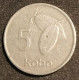 NIGERIA - 5 KOBO 1974 - KM 9.1 - Nigeria