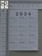 CALENDARS  - MARILYN MONROE - 2024 - 2 SCANS  - (Nº58521) - Tamaño Pequeño : 2001-...