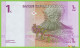 Voyo CONGO 1 Centime 1997 P80a  B301a Prefix A Surfix A UNC Coffee  Volcano - Republik Kongo (Kongo-Brazzaville)