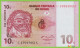 Voyo CONGO 10 Centimes 1997 P82a  B303a Prefix C Surfix S UNC Mask Dancers - Repubblica Del Congo (Congo-Brazzaville)