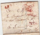 LETTRE DATE DE LA PRISON DE St BERNARD ADRESSEE AU BOURGUEMESTRE DE HUES EN BELGIQUE TAXE +CACHET DE CENSURE 1830 - 1815-1830 (Hollandse Tijd)