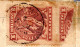 2593. GREECE,,CRETE,RARE 1906 COVER, KOLYMBARI POSTMARK. DOCUMENT WITH REVENUES TO CHANIA,BADLY DAMAGED - Crète