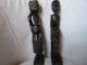 Extraordinaire Sculptures D'un Couple, Tribu Mangbettu - Art Africain