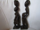 Extraordinaire Sculptures D'un Couple, Tribu Mangbettu - Afrikanische Kunst