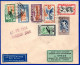 2595. GREECE. 1933 AEROESPRESSO # 8-14  10/10 VERY FINE F.D.C. - Storia Postale