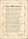 Ansichtskarte  Spruchkarte Gedicht: Das Mutterherz 1950 - Filosofie