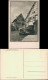 Ansichtskarte Michelstadt Alte Häuser Mit Patrizierhaus (Künstlerkarte) 1950 - Michelstadt